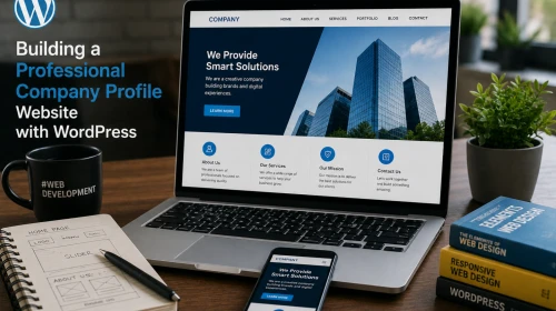 Building a Professional Company Profile Website with WordPress